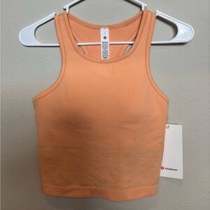 Lululemon Ebb To Street Cropped Racerback Tank Top